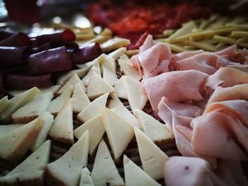 Full frame shot of food