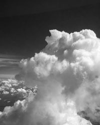 Low angle view of clouds in sky