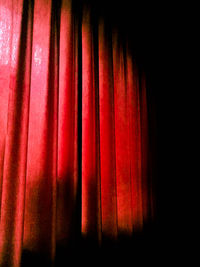 Full frame shot of red curtain