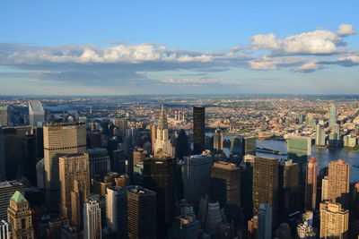 Aerial view of a city