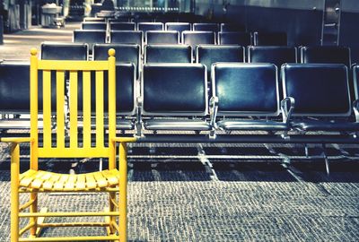 Row of objects on the wall