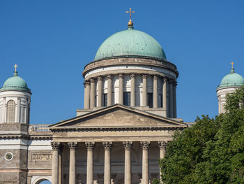 Esztergom at the danube river