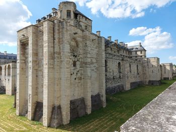 Old castel against sky