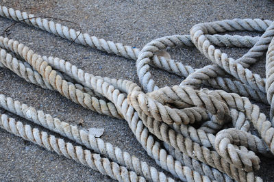 Full frame shot of ropes