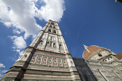 Low angle view of historical building against sky