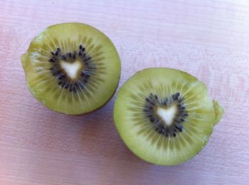 Close-up of fruits on table