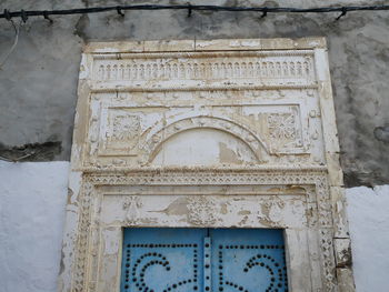 Low angle view of old building