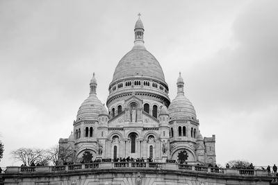 Low angle view of building against sky