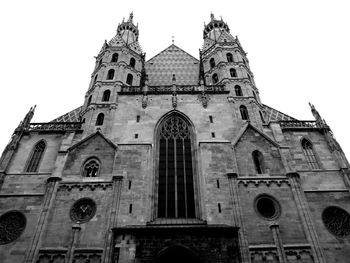 Low angle view of church