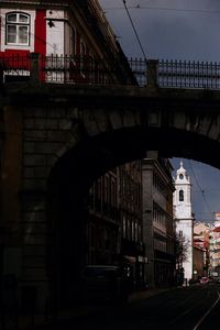 View of buildings in city