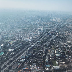 Aerial view of a city