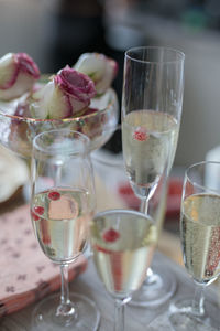 Close-up of drink on table