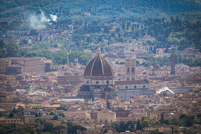 Aerial view of a city