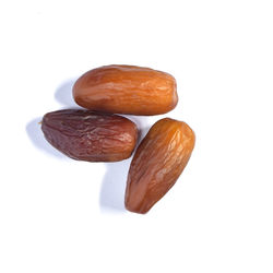 Close-up of bread against white background