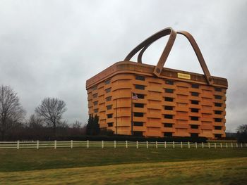 Built structure against the sky