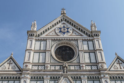 The basilica of santa croce in florence