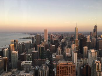 Aerial view of a city