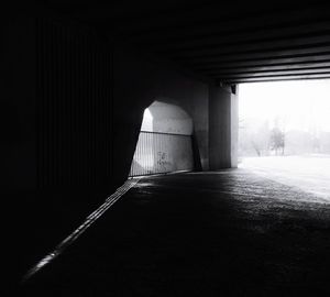 Archway in corridor