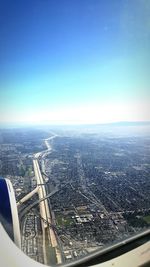 Aerial view of cityscape