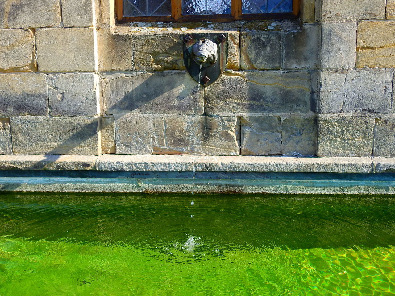 WATER FOUNTAIN BY WALL