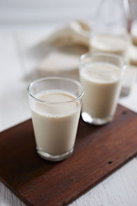 Close-up of coffee on table