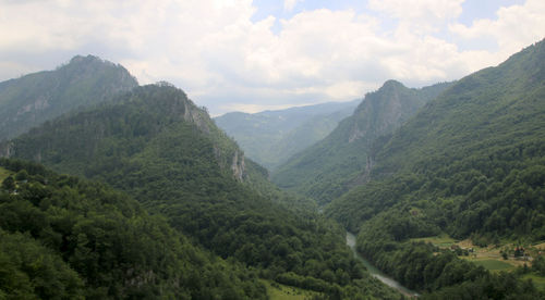 Durdevica tara bridge near the city of zabljak the villages of budecevica and tresnjica, montenegro.