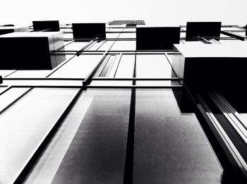 Low angle view of modern building