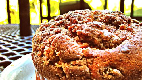 Close-up of chocolate cake