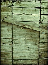 Close-up of wooden plank