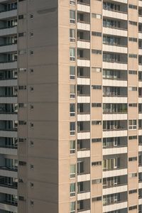 Full frame shot of modern building