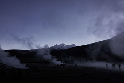 El tatio against sky