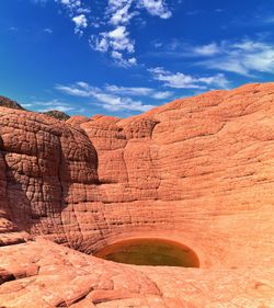 Lower sand cove trail vortex  snow canyon red cliffs national conservation area saint george utah