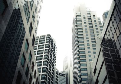 Low angle view of modern building