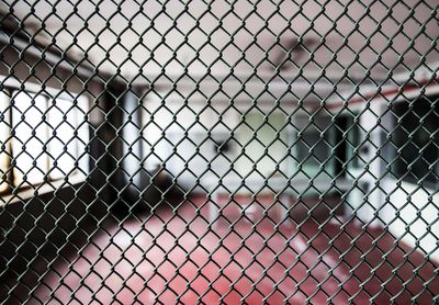 Full frame shot of chainlink fence