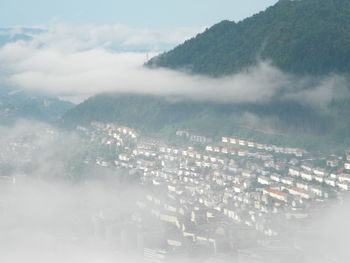 Aerial view of cityscape