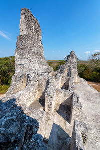 Old temple at mayan