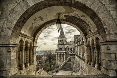 View of old building