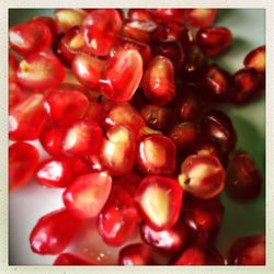 Full frame shot of cherries