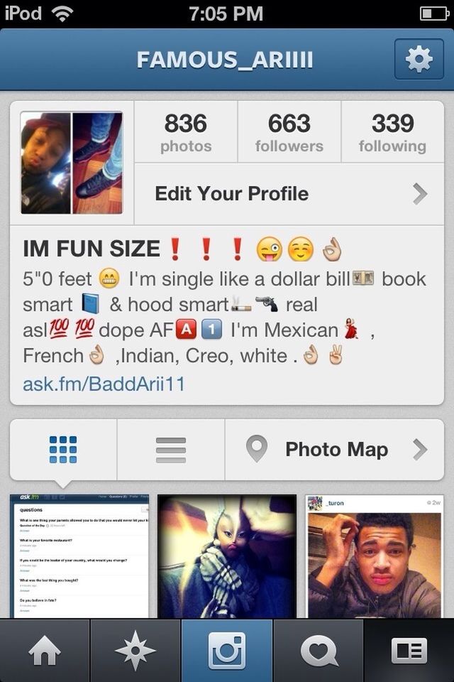 Follow me on IG .! name is famous_ariiii (4 i's)