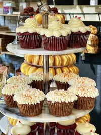 Close-up of sushi on table