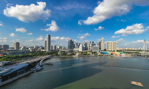 City buildings against sky