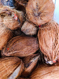 Full frame shot of onions