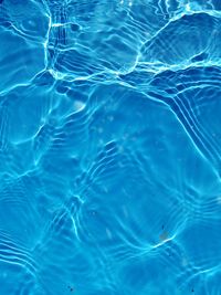 Full frame shot of water in swimming pool