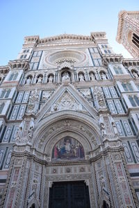 Low angle view of cathedral against sky