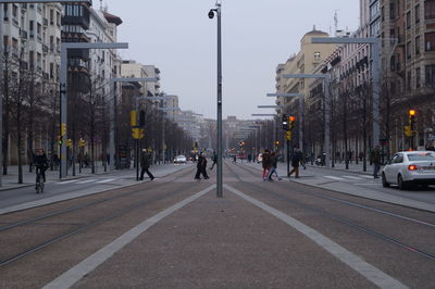 People on city street