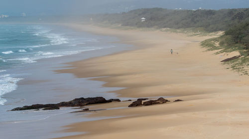 Scenic view of beach