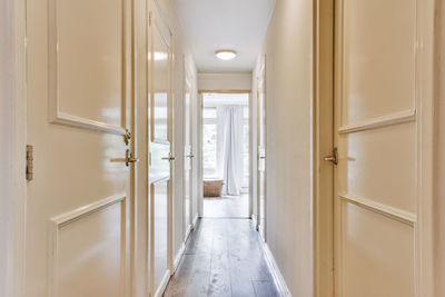 Empty corridor of apartment