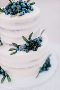 Close-up of cake