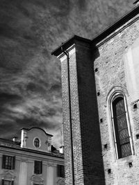 Low angle view of cathedral against sky