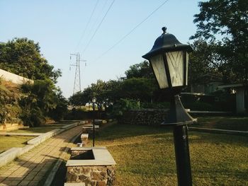 Low angle view of built structure against sky